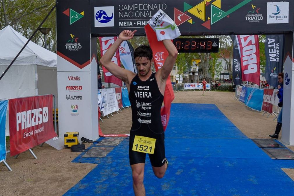 José Pedro Vieira Campeão Nacional Absoluto de Aquatlo
