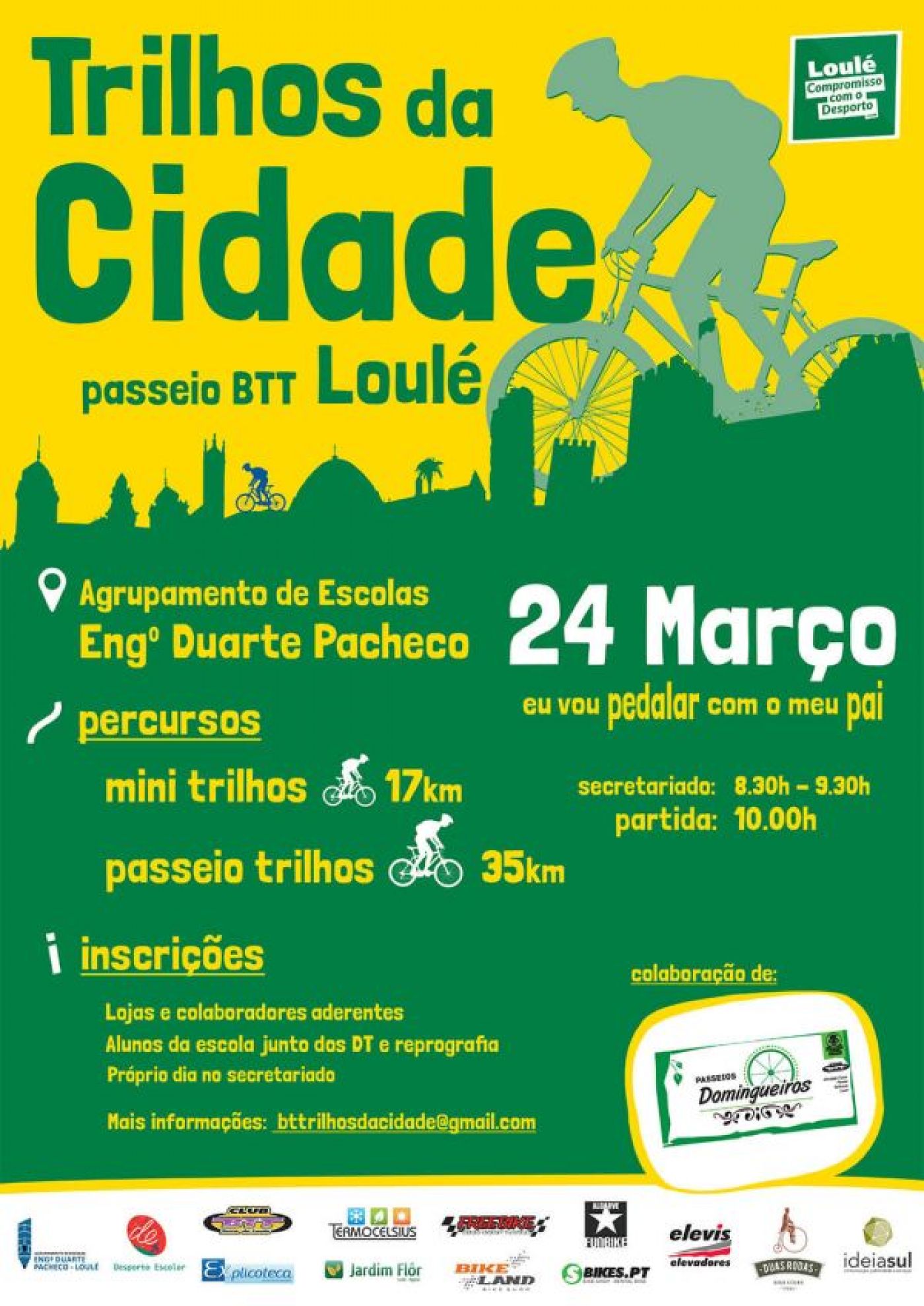 Dia 24 de Março 2019 Passeio BTT Domingueiro