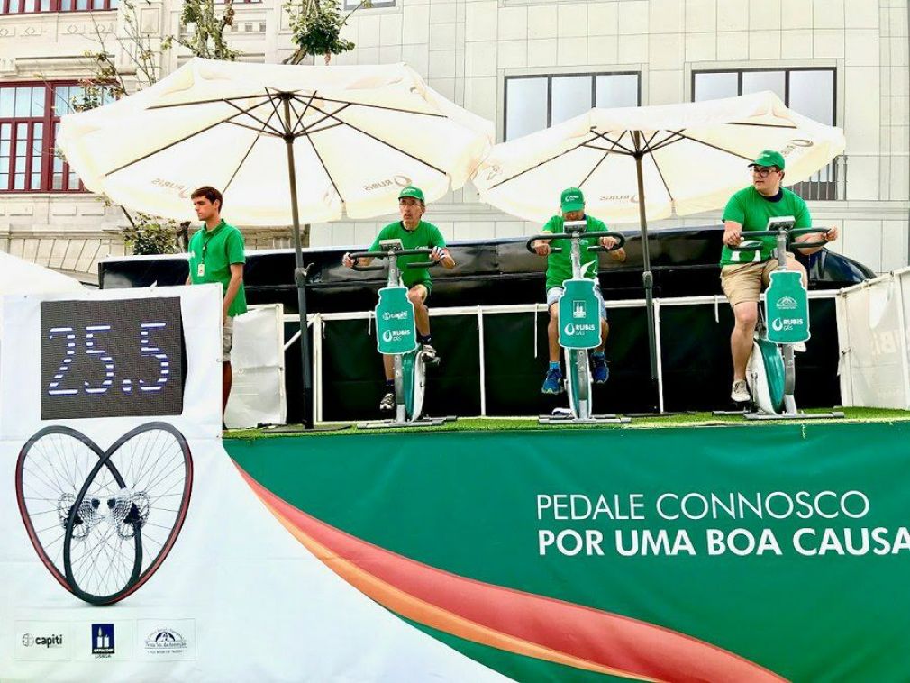 Portugal pedalou 3224,7 km, Rubis Gás vai doar 19.500 euros