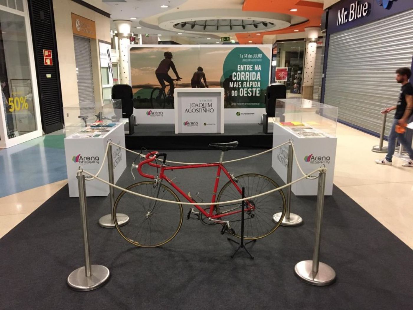 Homenagem e exposição sobre Joaquim Agostinho, um ícone do ciclismo mundial, patente até 14 de julho
