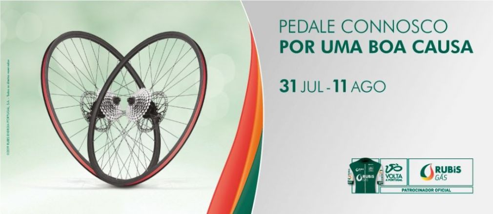 Camisola Verde da Volta a Portugal em Bicicleta é Rubis Gás