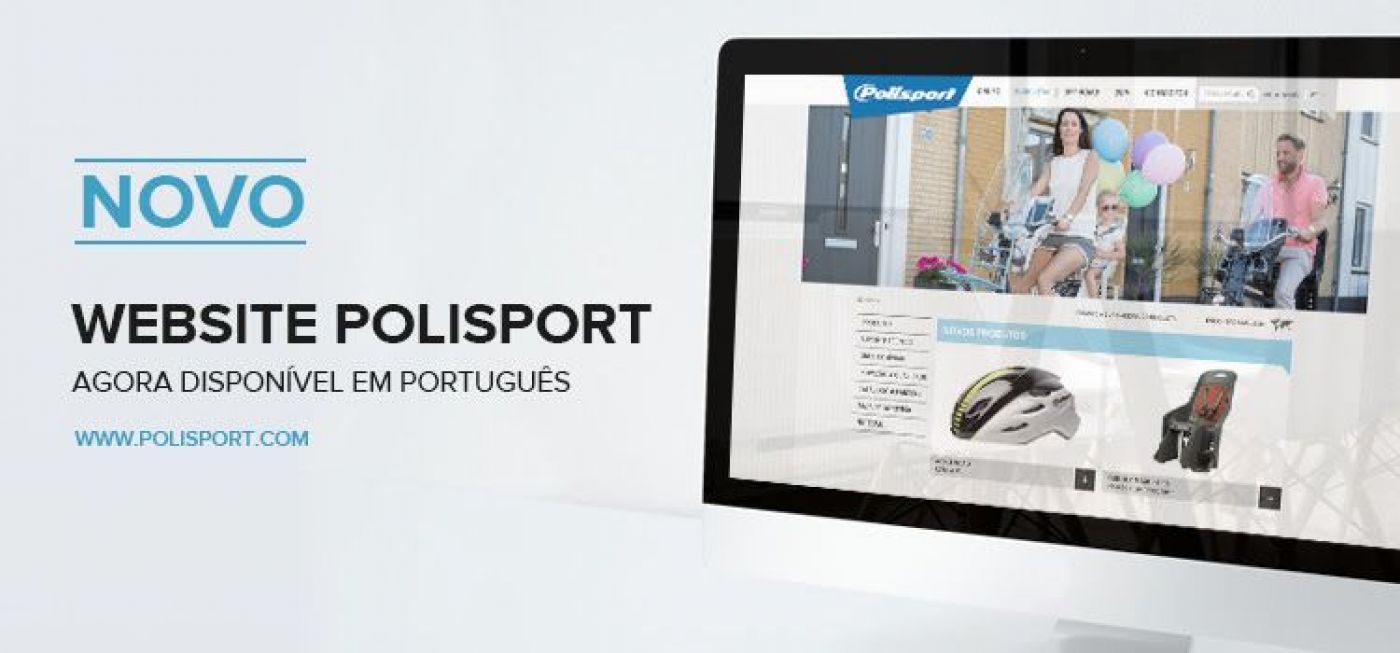 Website Polisport – Agora disponível em Português