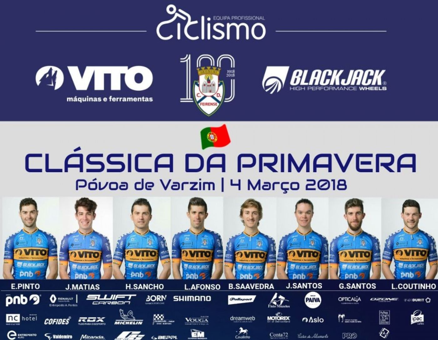 Vito-Feirense-Blackjack na Clássica da Primavera