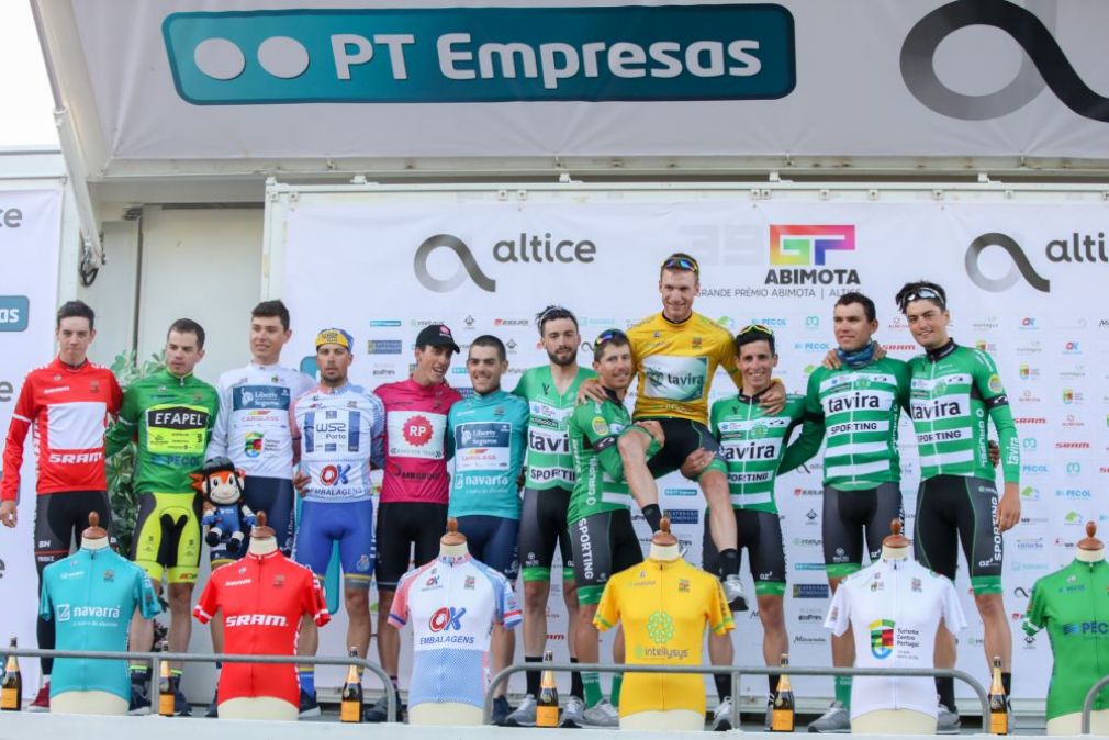 Sporting-Tavira vence Contrarrelógio por Equipas e Mário Gonzalez veste primeira Amarela