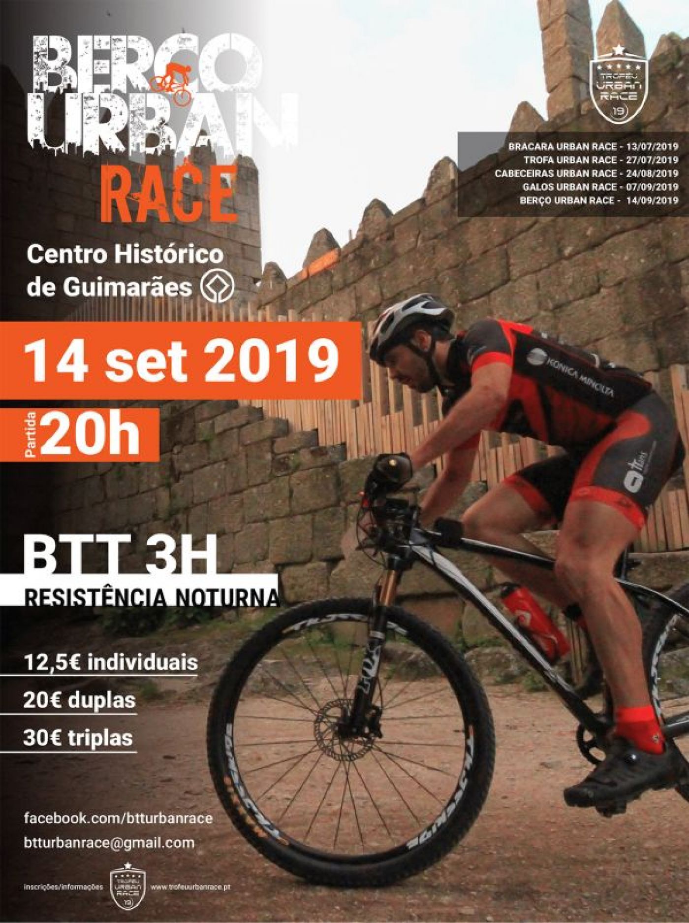 Berço Urban Race no Centro Histórico de Guimarães