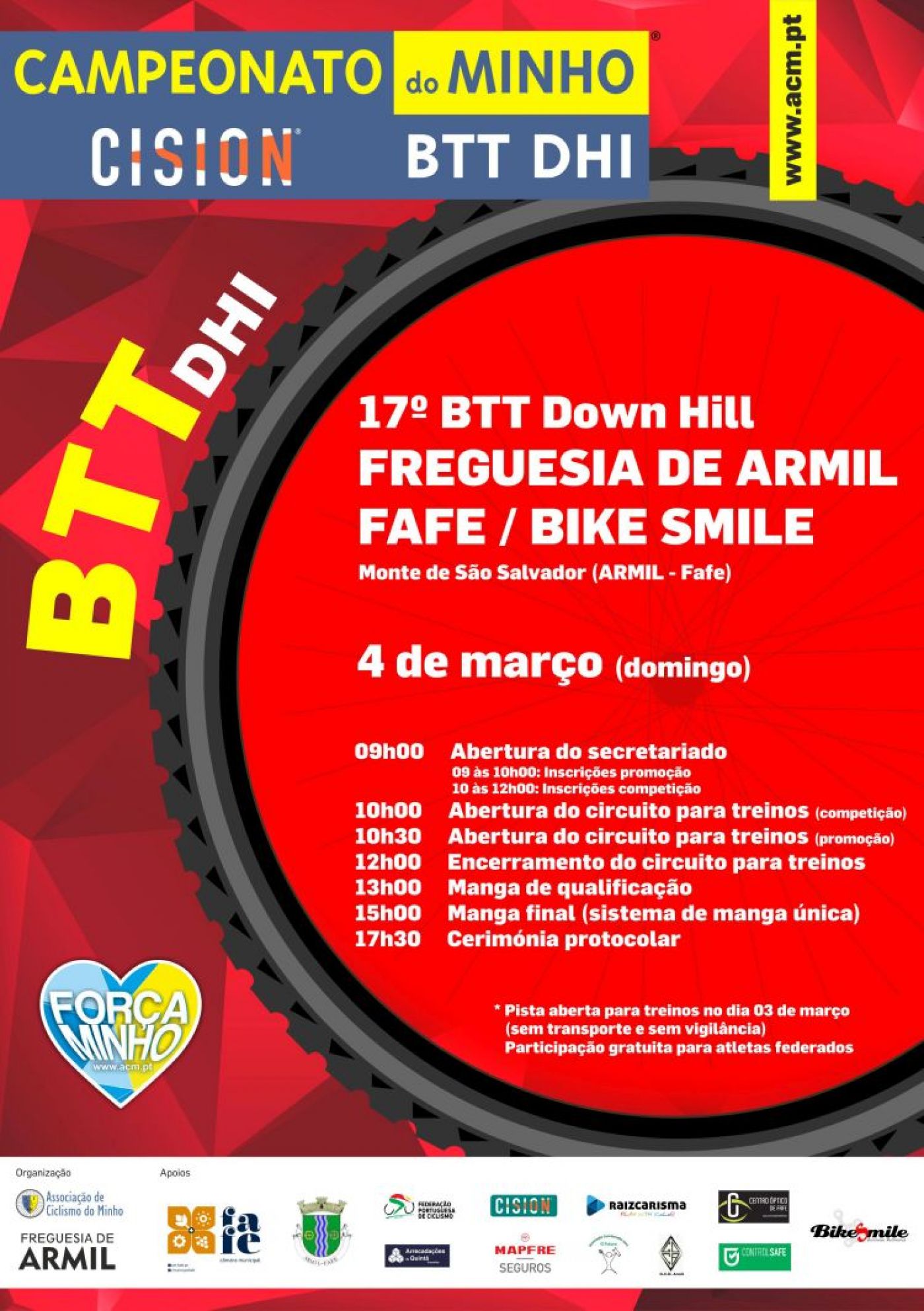 Armil (Fafe) no arranque do Campeonato do Minho de BTT DHI - CISION