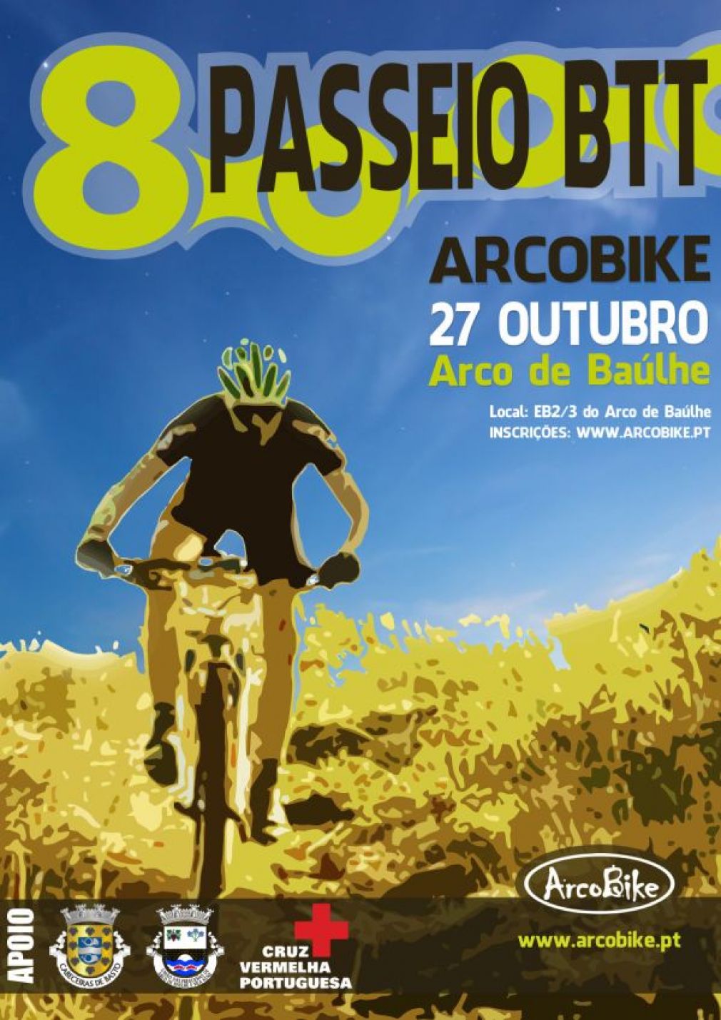 Passeio de BTT Arcobike em Arco de Baúlhe