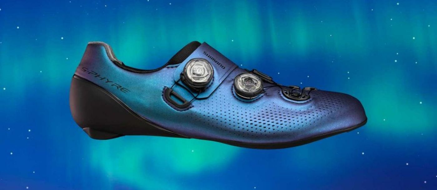 Shimano anuncia uma edição limitada S-Phyre AURORA para sapatos e pedais