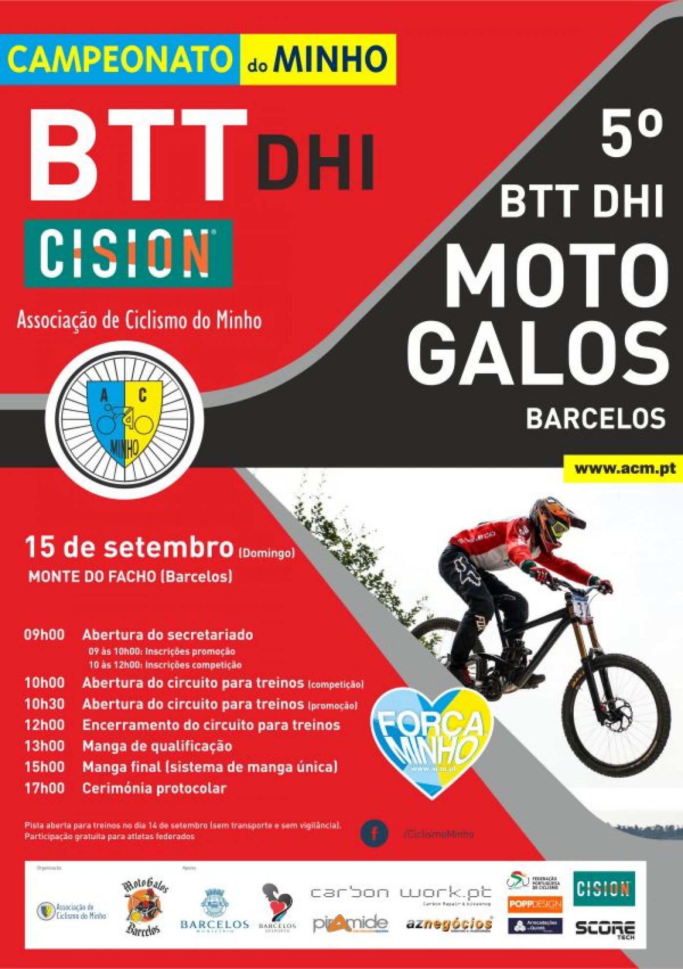 Barcelos recebe o Campeonato do Minho de BTT DHI - CISION