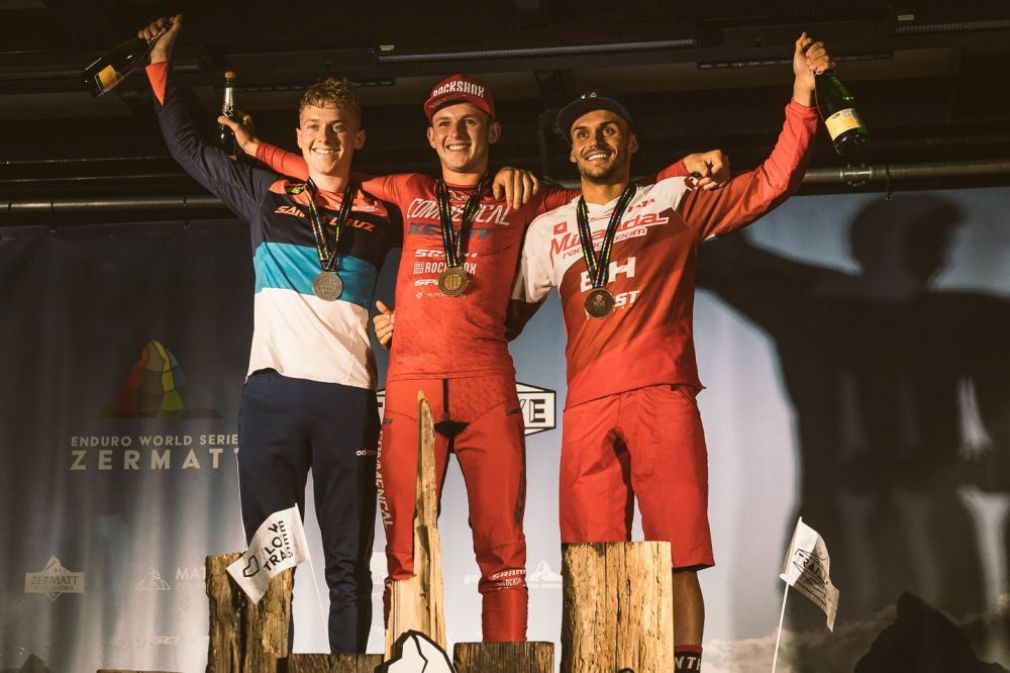 Miranda Racing Team com pódio final - Enduro World Series – Zermatt – Suiça